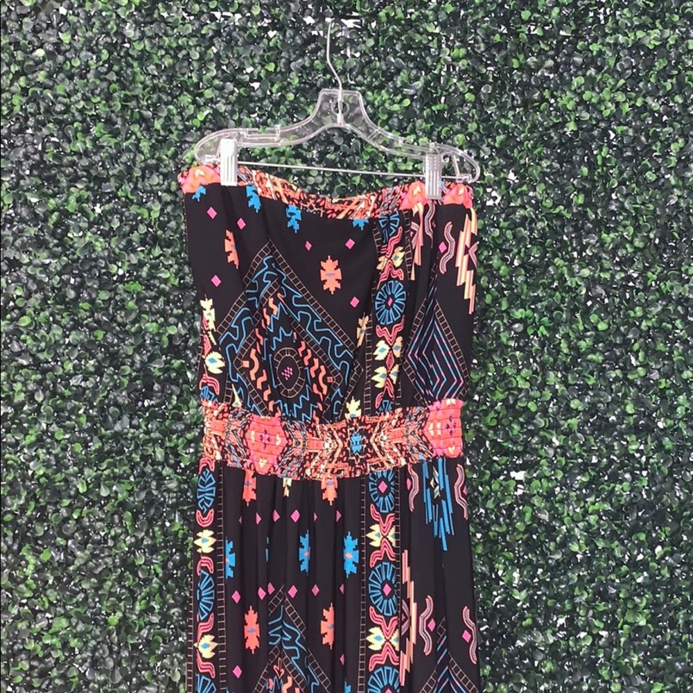 New York & Co Strapless Jumpsuit